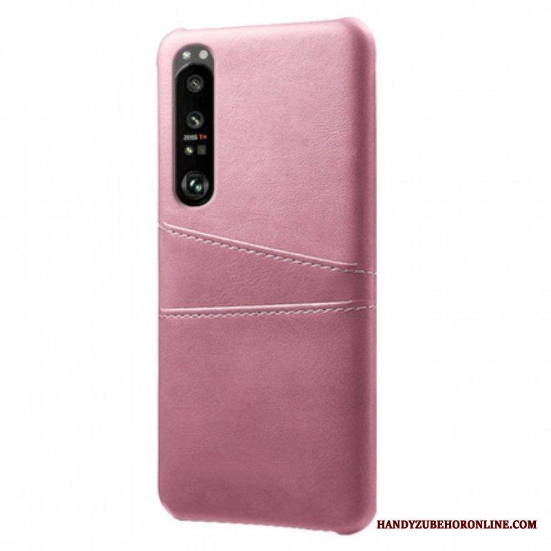 Kuori Sony Xperia 1 III Ksq-korttikotelo