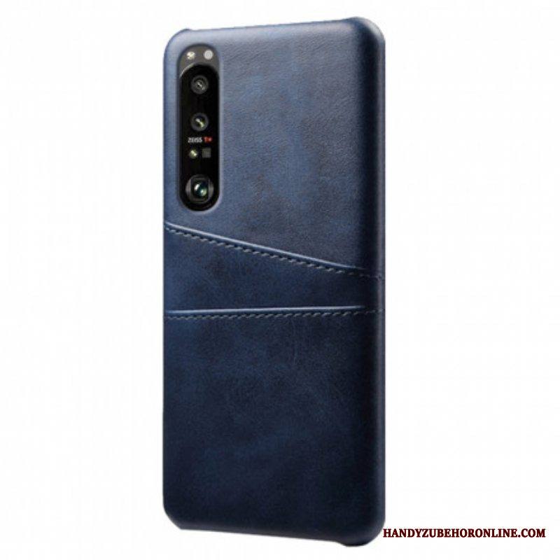 Kuori Sony Xperia 1 III Ksq-korttikotelo