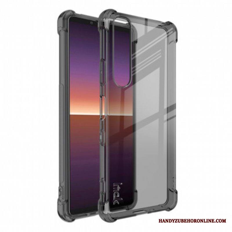 Kuori Sony Xperia 1 III Läpinäkyvä Imak Screen Filmillä