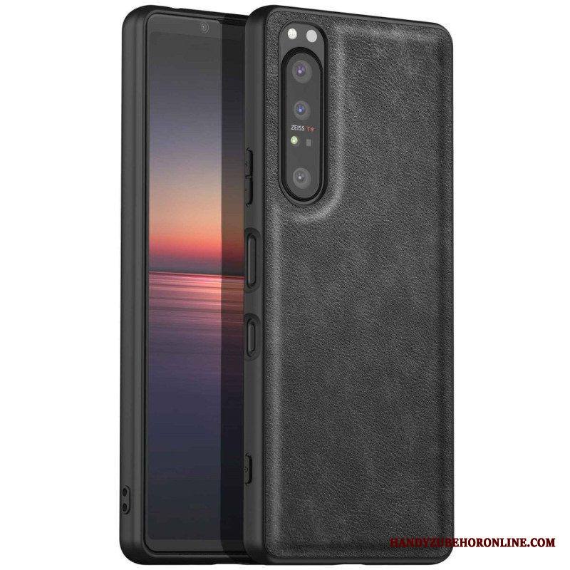 Kuori Sony Xperia 1 IV Keinonahka