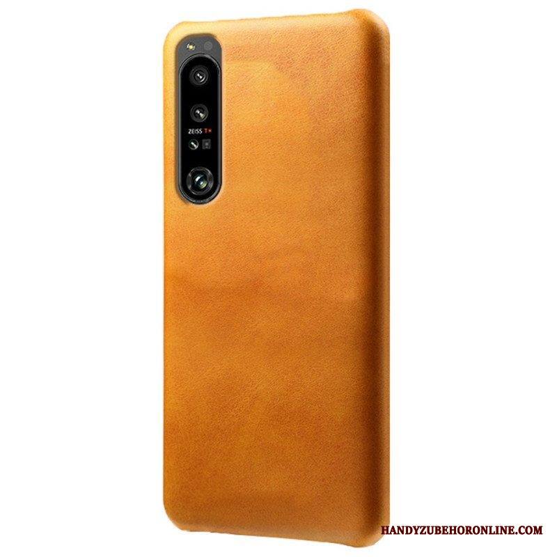 Kuori Sony Xperia 1 IV Nahkaefekti