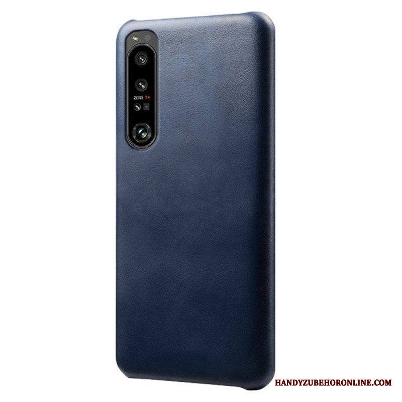 Kuori Sony Xperia 1 IV Nahkaefekti