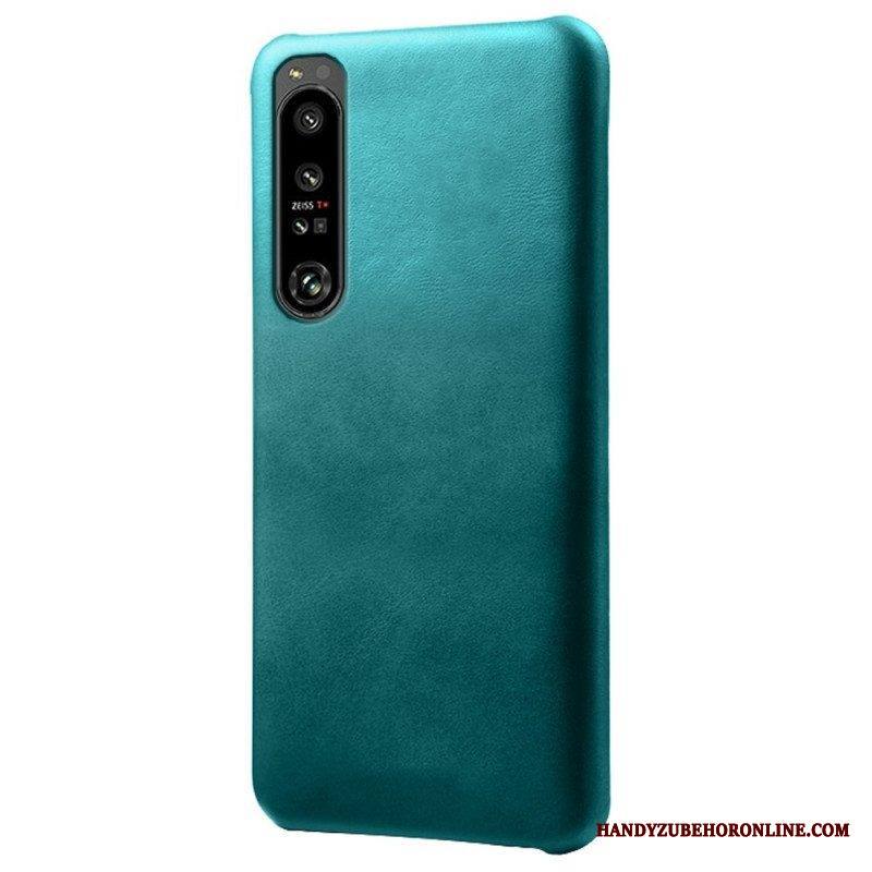 Kuori Sony Xperia 1 IV Nahkaefekti