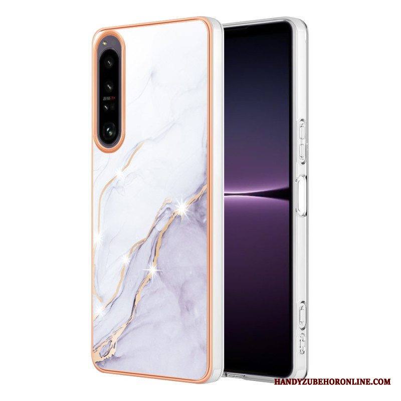 Kuori Sony Xperia 1 IV Värillinen Marmori