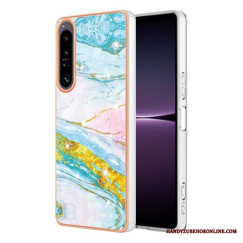 Kuori Sony Xperia 1 IV Värillinen Marmori