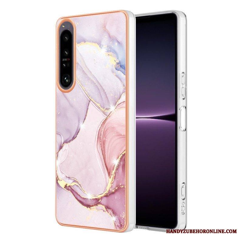 Kuori Sony Xperia 1 IV Värillinen Marmori