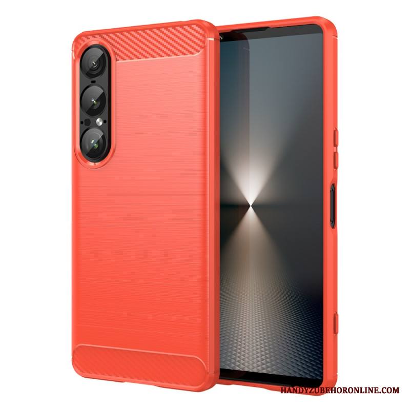 Kuori Sony Xperia 1 Vii Harjattu Hiilikuitu Suojakuori