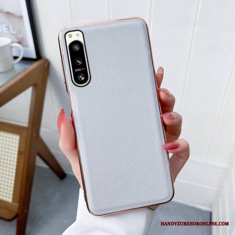 Kuori Sony Xperia 5 IV Aitoa Nahkaa