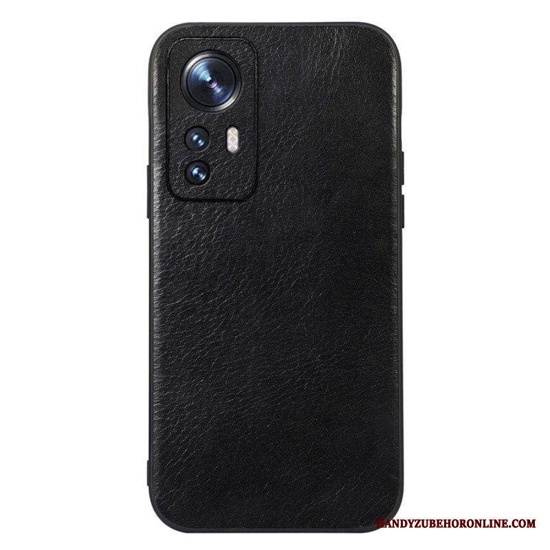 Kuori Xiaomi 12 / 12X Aitoa Nahkaa