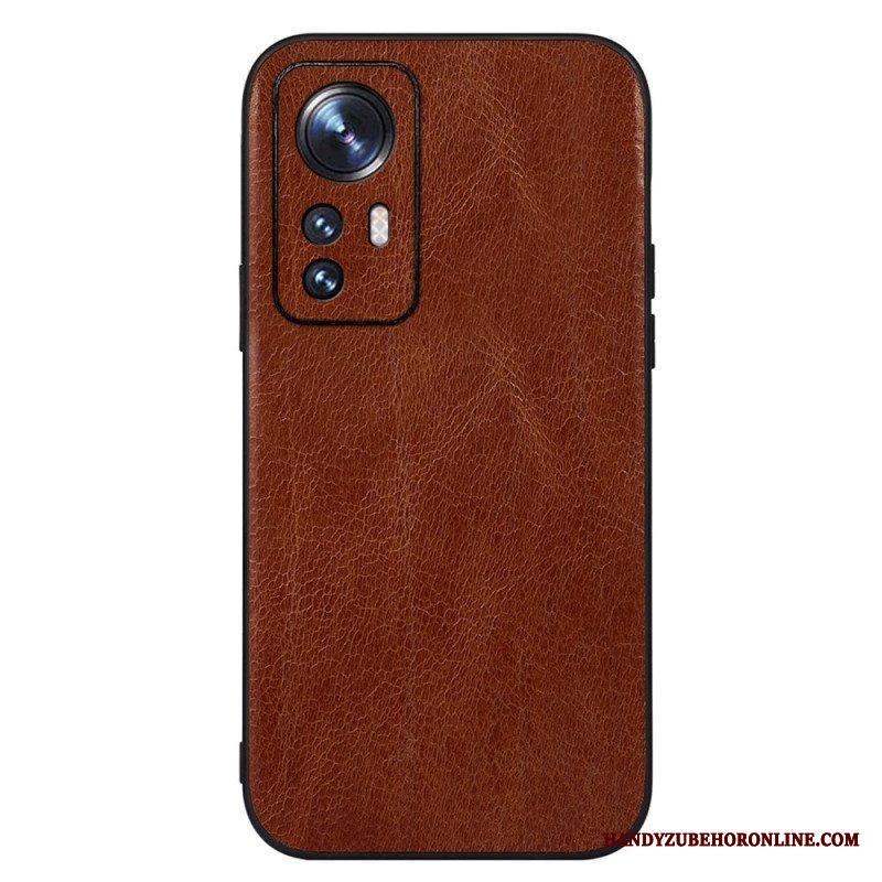 Kuori Xiaomi 12 / 12X Aitoa Nahkaa