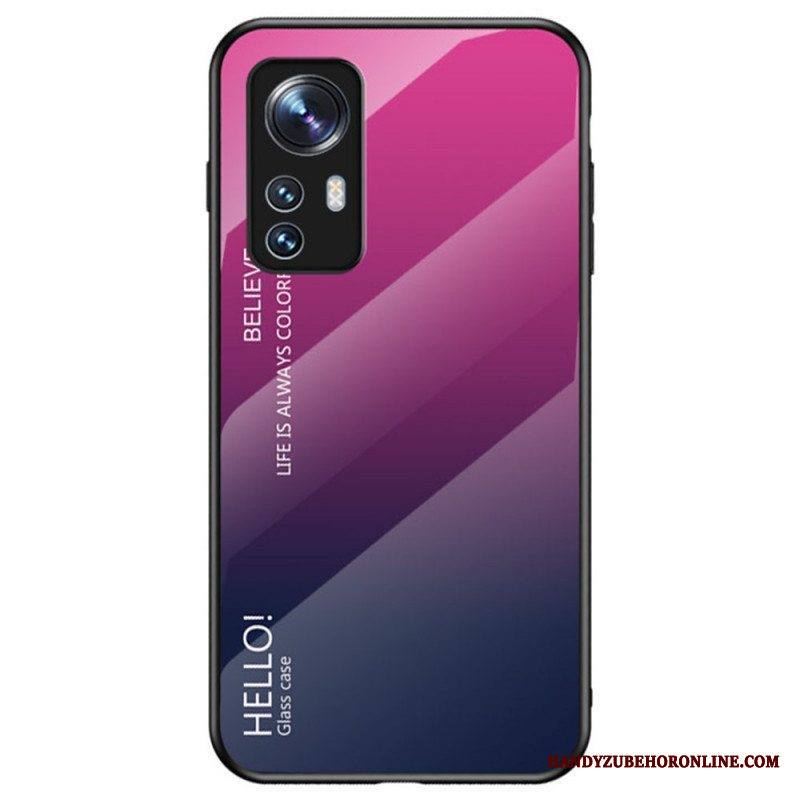 Kuori Xiaomi 12 / 12X Karkaistu Lasi Hello
