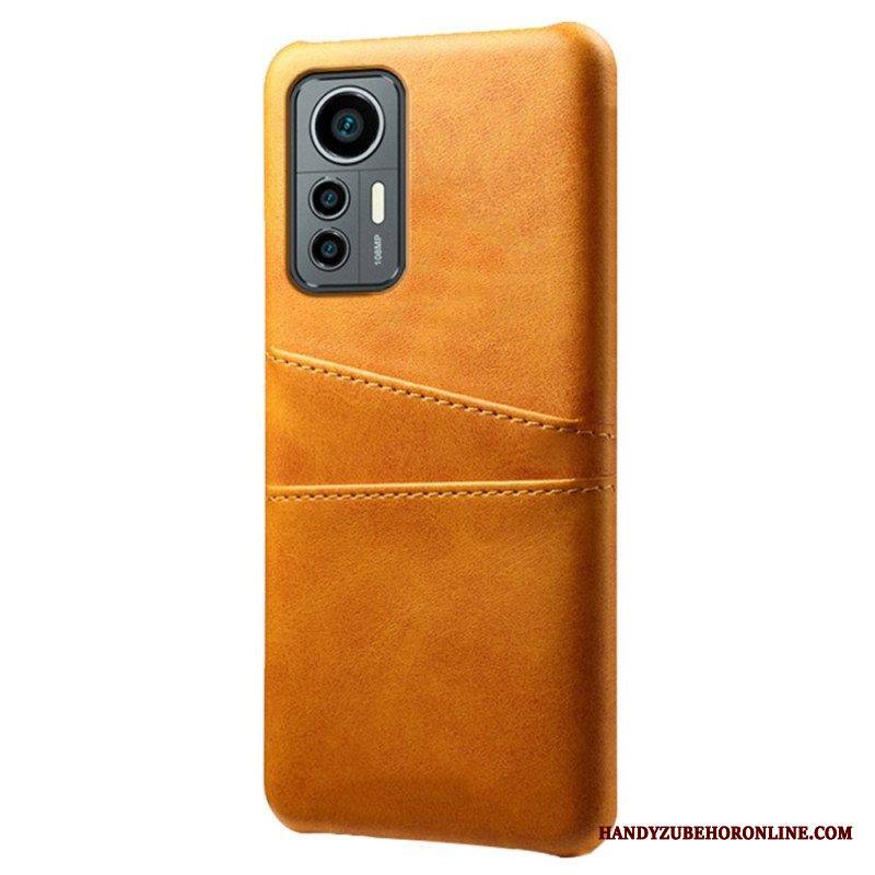 Kuori Xiaomi 12 Lite Nahkainen Tehostekorttikotelo