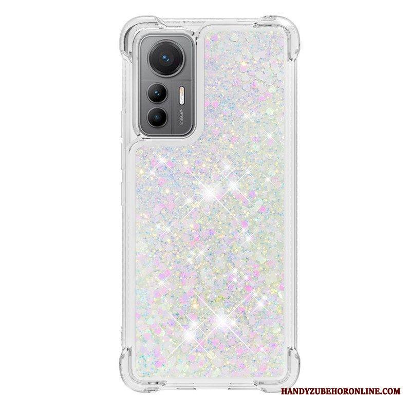 Kuori Xiaomi 12 Lite Värikkäitä Paljetteja