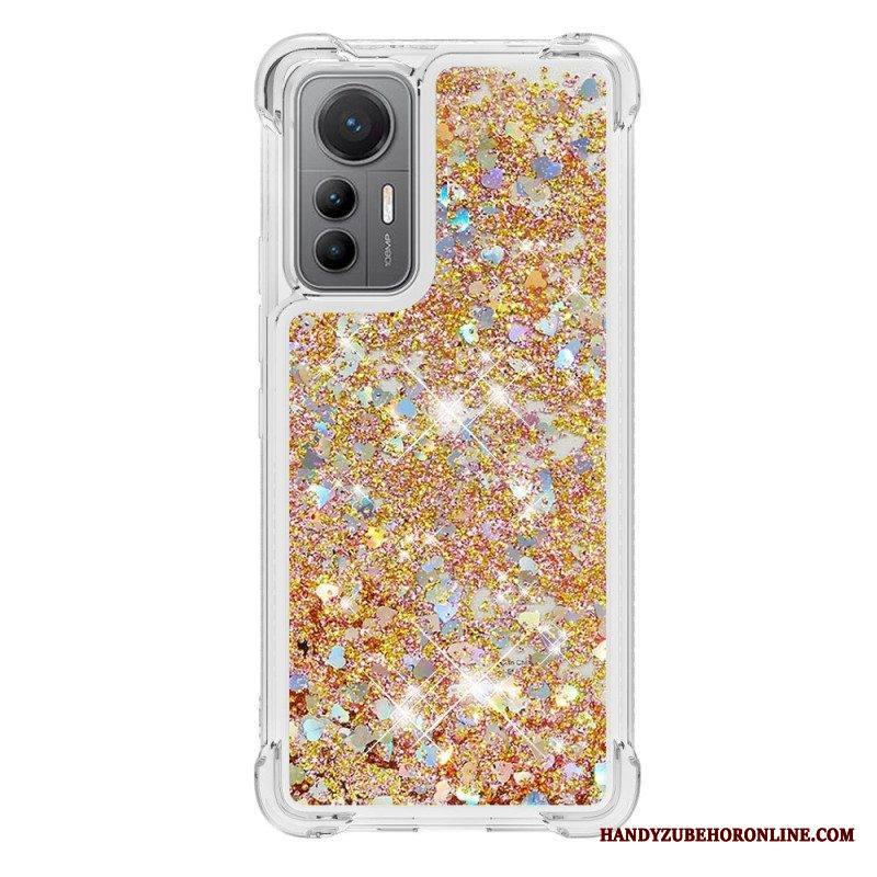 Kuori Xiaomi 12 Lite Värikkäitä Paljetteja