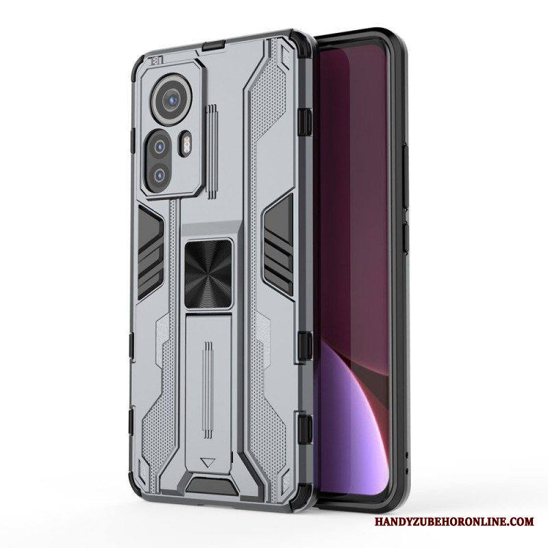 Kuori Xiaomi 12 Pro Pysty- Ja Vaakasuuntainen Irrotettava Tuki