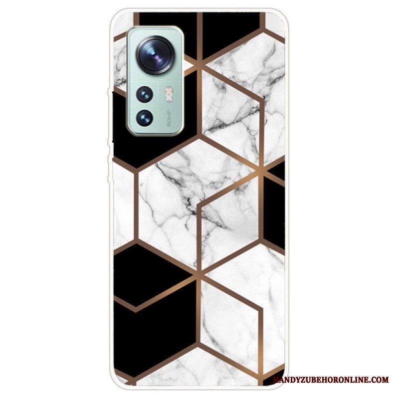 Kuori Xiaomi 12 Pro Värillinen Marmorinen Silikoni