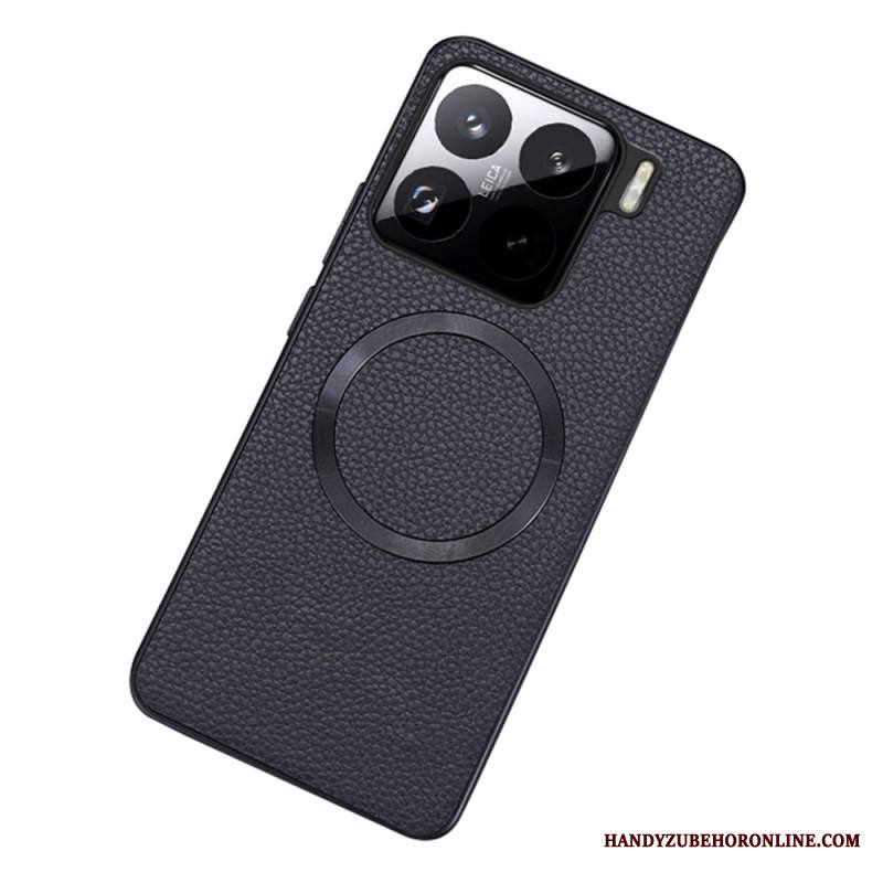 Kuori Xiaomi 15 Magsafe-yhteensopiva Teksturoidtu Tekonahka