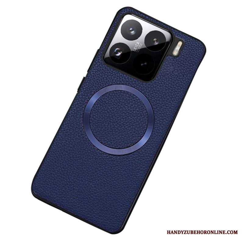 Kuori Xiaomi 15 Magsafe-yhteensopiva Teksturoidtu Tekonahka