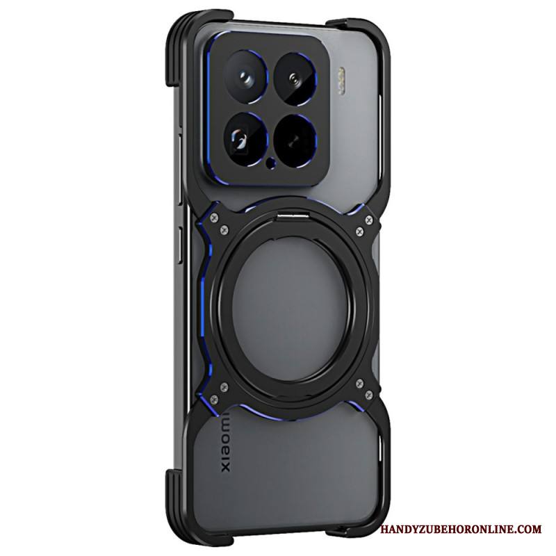 Kuori Xiaomi 15 Metallinen Jalusta Ja Puskuri