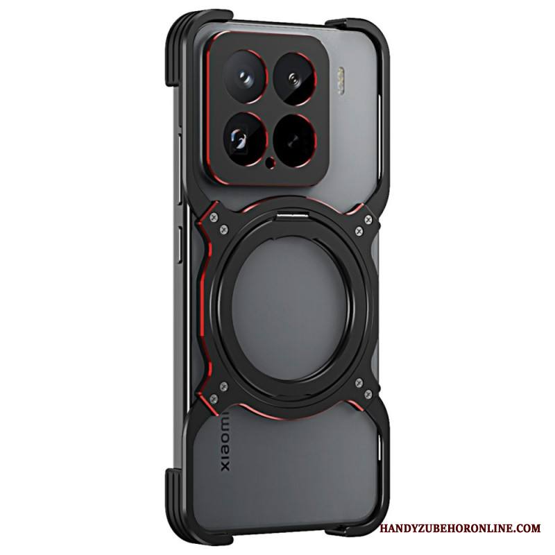 Kuori Xiaomi 15 Metallinen Jalusta Ja Puskuri