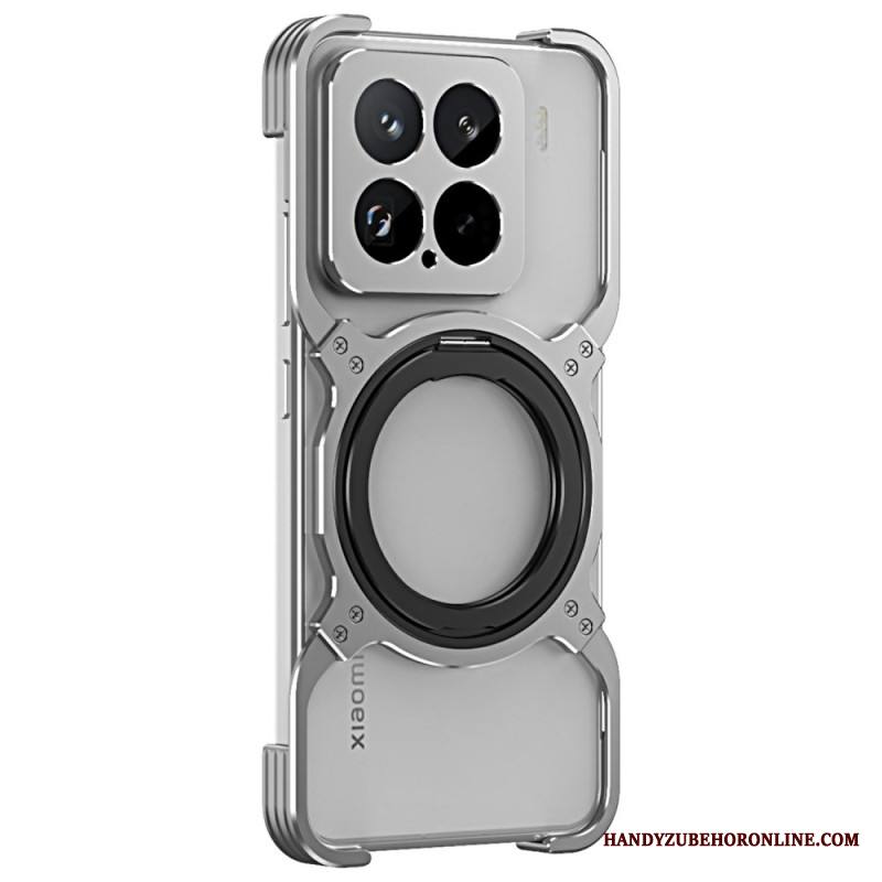 Kuori Xiaomi 15 Metallinen Jalusta Ja Puskuri