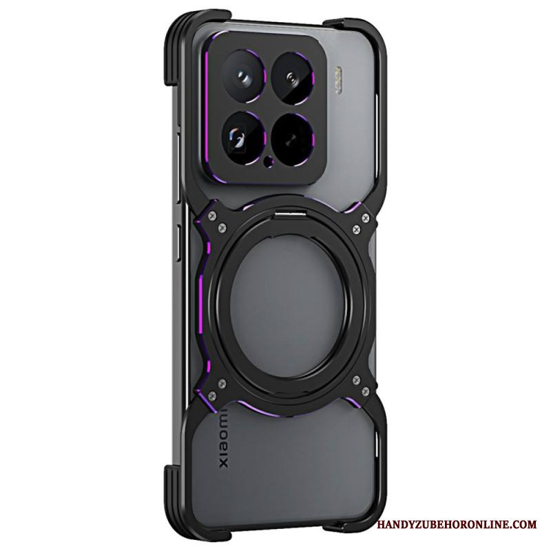 Kuori Xiaomi 15 Metallinen Jalusta Ja Puskuri