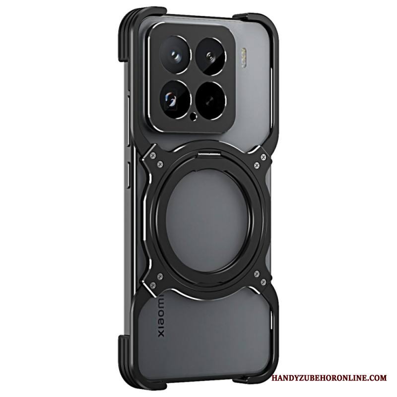 Kuori Xiaomi 15 Metallinen Jalusta Ja Puskuri