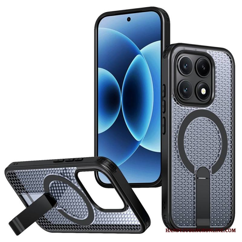 Kuori Xiaomi 17 Magneettinen Ruudukkokuvio Ja Tukijalka