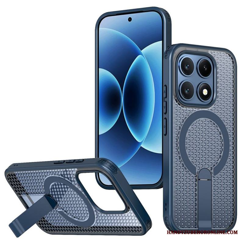 Kuori Xiaomi 17 Magneettinen Ruudukkokuvio Ja Tukijalka