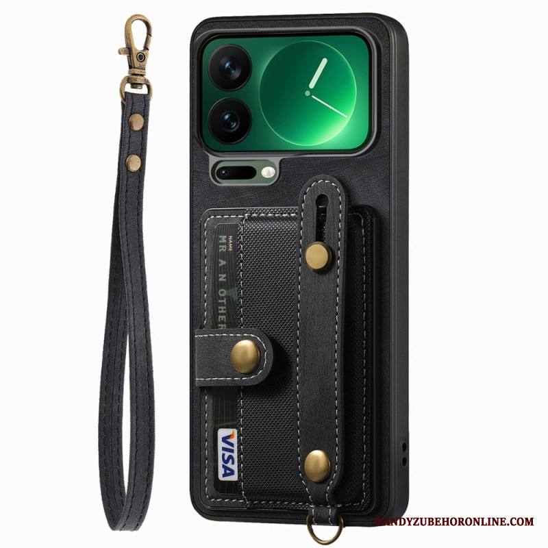 Kuori Xiaomi 17 Pro Korttipidike Ja Jalustan Tukijalka