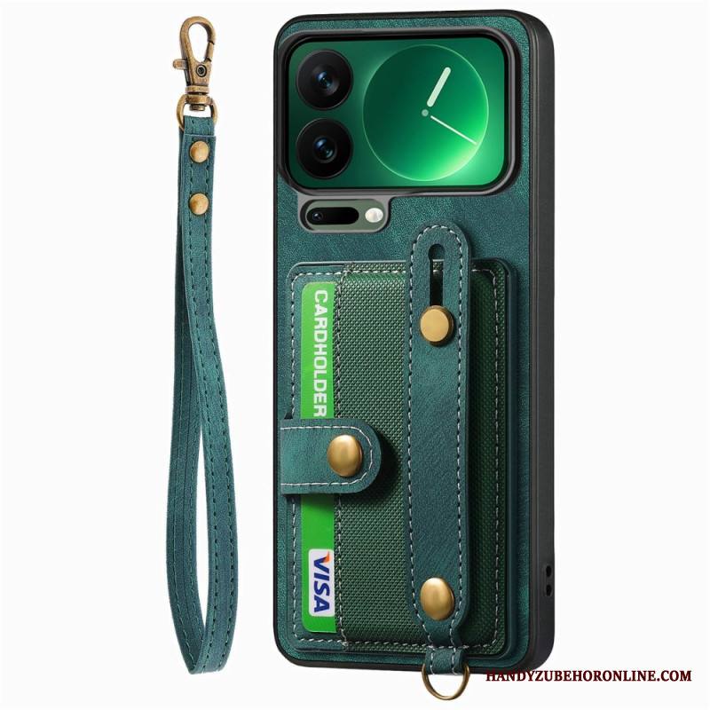 Kuori Xiaomi 17 Pro Korttipidike Ja Jalustan Tukijalka