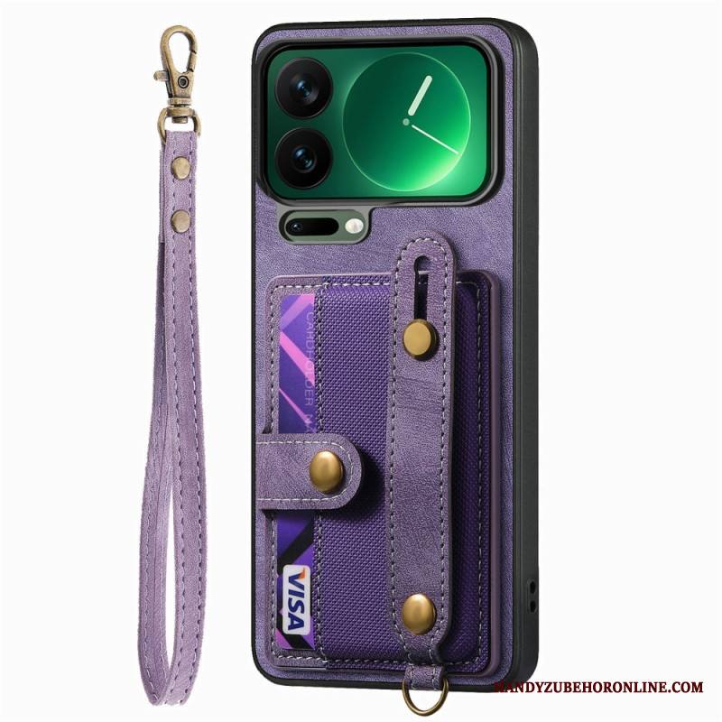 Kuori Xiaomi 17 Pro Korttipidike Ja Jalustan Tukijalka