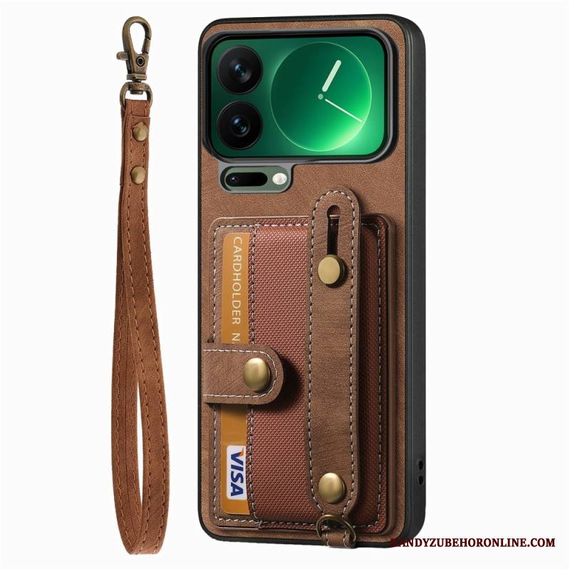 Kuori Xiaomi 17 Pro Korttipidike Ja Jalustan Tukijalka