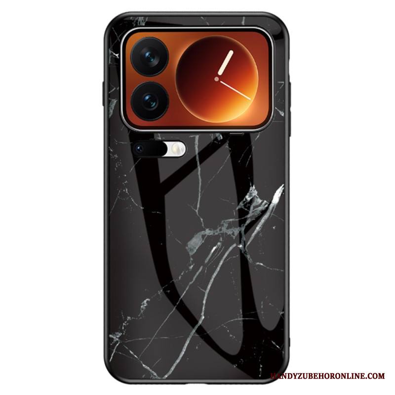 Kuori Xiaomi 17 Pro Max Karkaistua Lasia Marmorikuvio Suojakuori