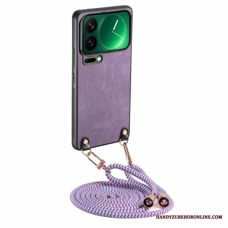 Kuori Xiaomi 17 Pro Retro-keinonahka Suojakuori