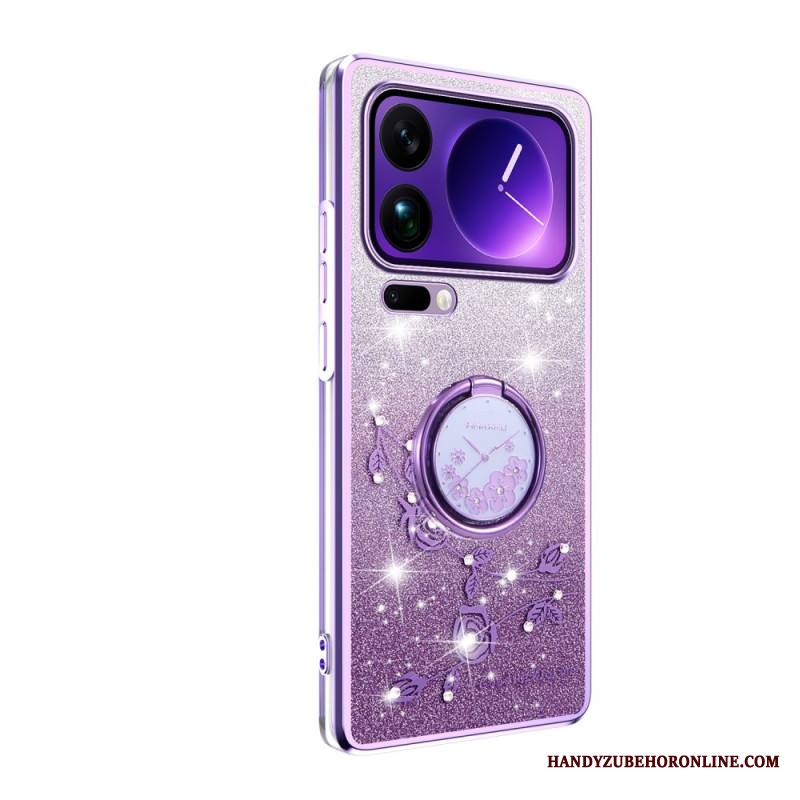 Kuori Xiaomi 17 Pro Sormusteline Strasseilla