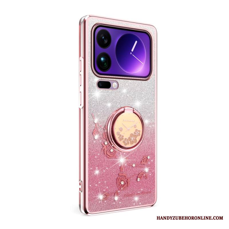 Kuori Xiaomi 17 Pro Sormusteline Strasseilla