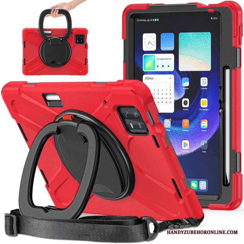 Kuori Xiaomi Pad 6 Pyörivä Jalusta Ja Olkahihna