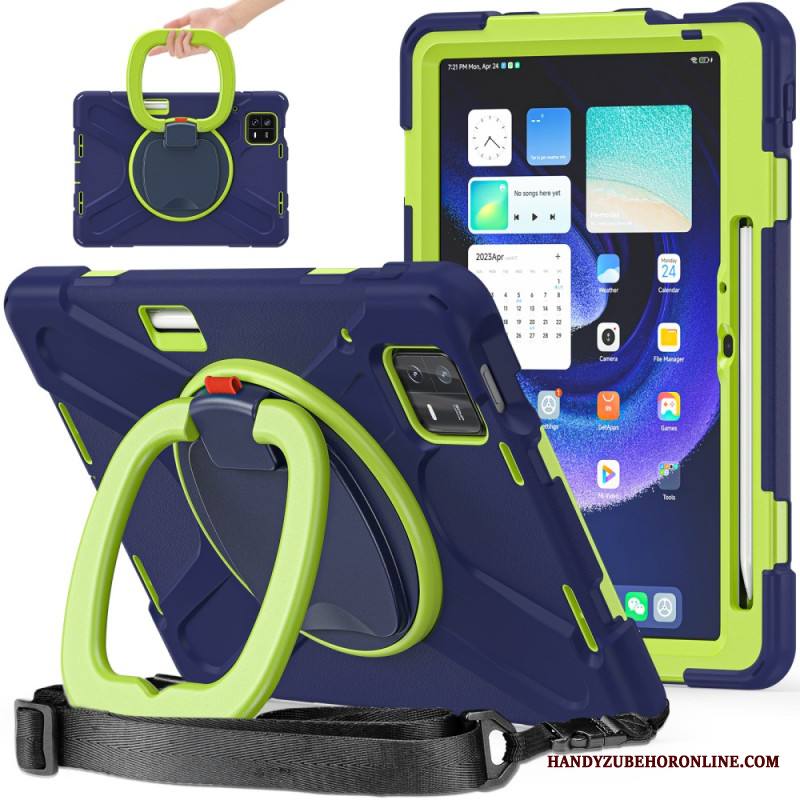 Kuori Xiaomi Pad 6 Pyörivä Jalusta Ja Olkahihna