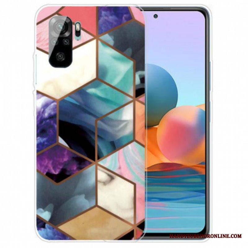 Kuori Xiaomi Redmi Note 10 / 10S Suunnittelija Marble