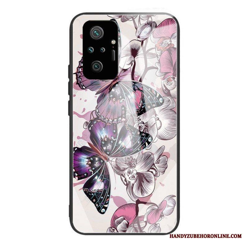 Kuori Xiaomi Redmi Note 10 Pro Butterflies Variation Karkaistu Lasi