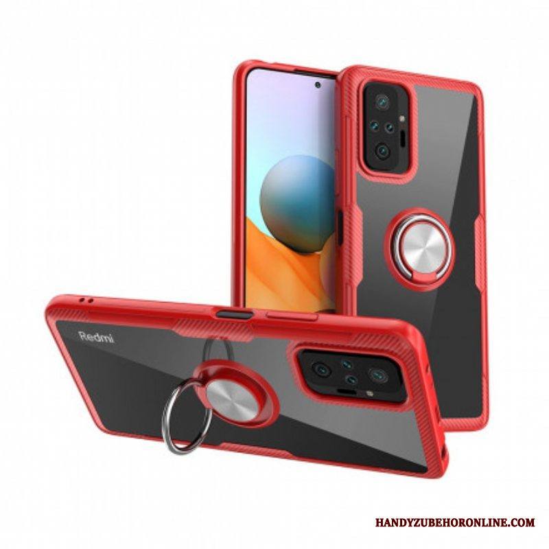Kuori Xiaomi Redmi Note 10 Pro Hiilikuitumetallirengas
