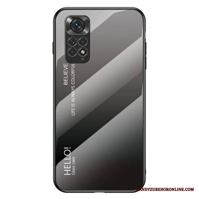 Kuori Xiaomi Redmi Note 11 / 11S Karkaistu Lasi Hello