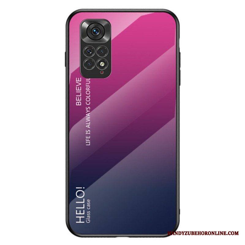 Kuori Xiaomi Redmi Note 11 / 11S Karkaistu Lasi Hello