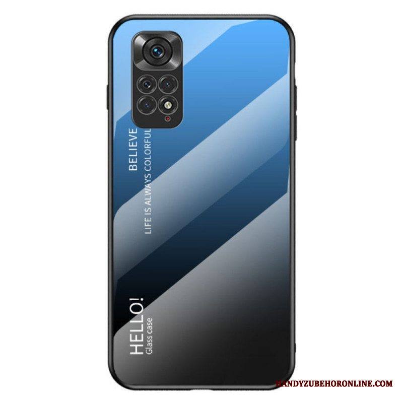 Kuori Xiaomi Redmi Note 11 / 11S Karkaistu Lasi Hello