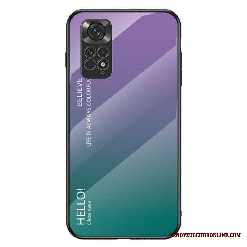 Kuori Xiaomi Redmi Note 11 / 11S Karkaistu Lasi Hello
