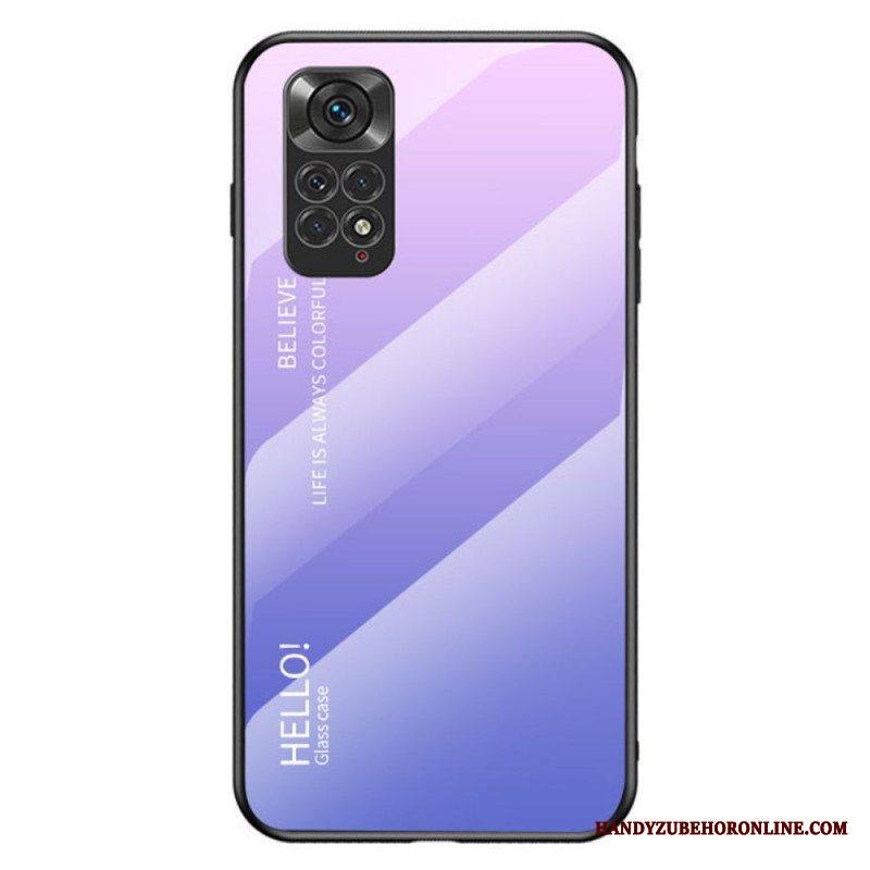Kuori Xiaomi Redmi Note 11 / 11S Karkaistu Lasi Hello