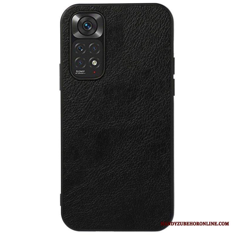 Kuori Xiaomi Redmi Note 11 / 11S Litsi Tekonahkaa