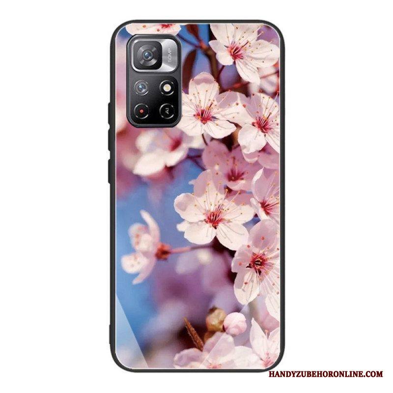 Kuori Xiaomi Redmi Note 11 Pro Plus 5G Karkaistua Lasia Kukkia