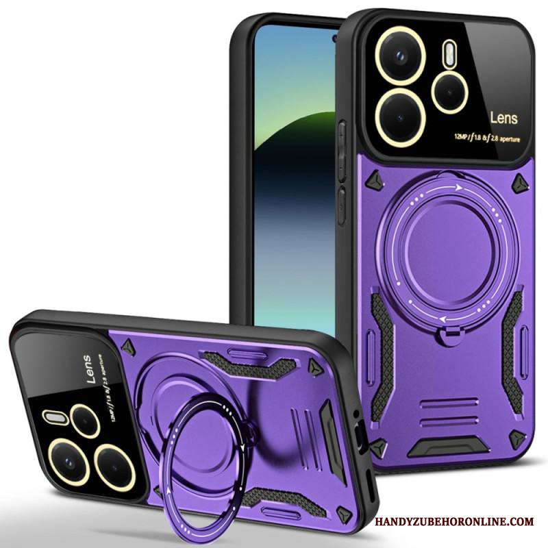 Kuori Xiaomi Redmi Note 14 4g Magneettisesti Pyörivä Jalusta Suojakuori